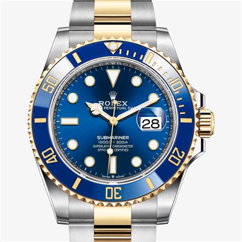 rolex submariner date oyster 41 mm oystersteel and yellow gold|Rolex Submariner oyster perpetual date.